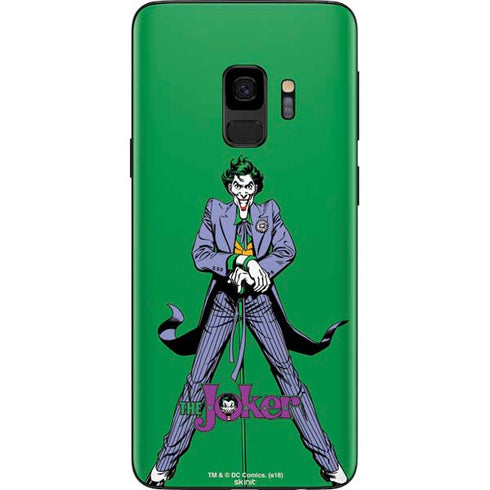DC Comics The Joker Classic Art Pose Galaxy S9 Skin